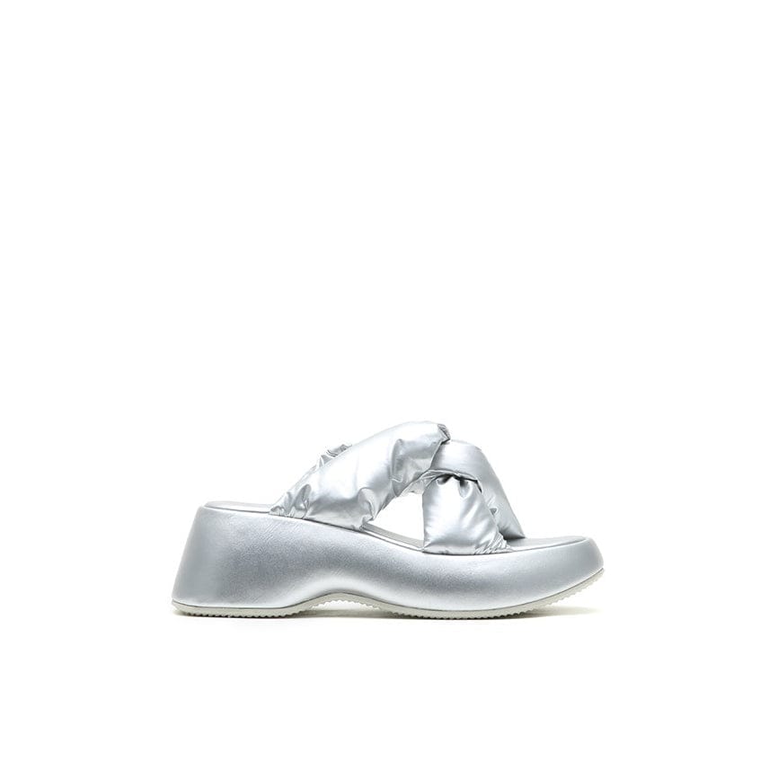 Joy&Peace Minimalist Cross Strap Wedge Sandals Newgew