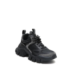 millie's Lace-up Front Wedge Sneakers millie's