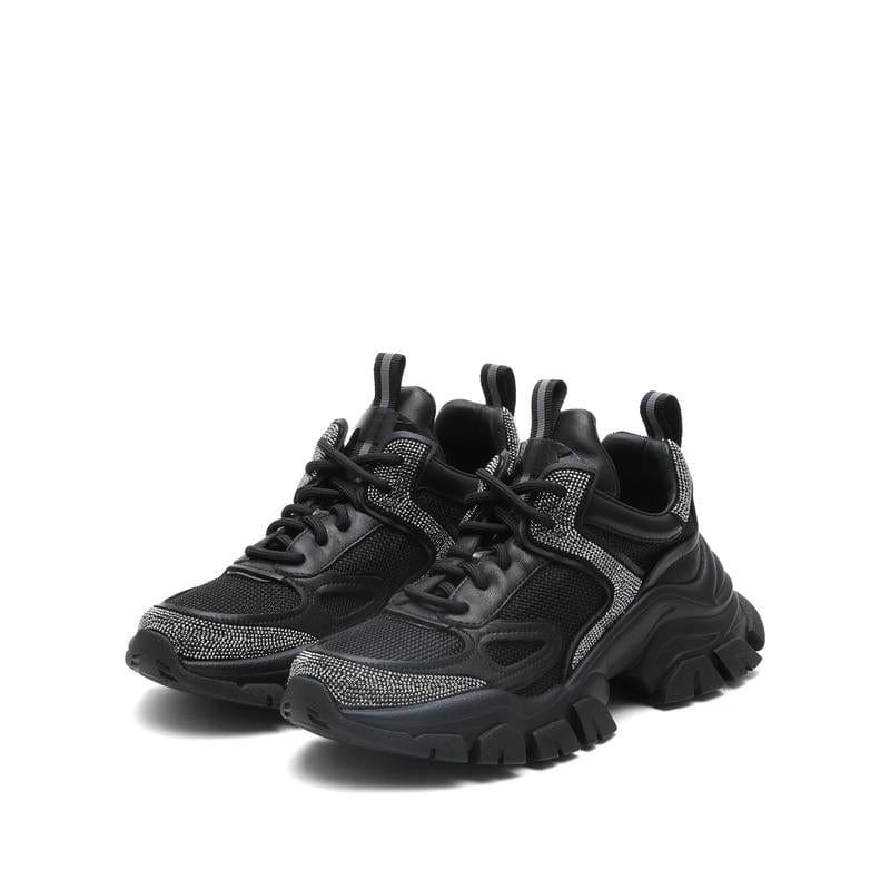 millie's Lace-up Front Wedge Sneakers millie's