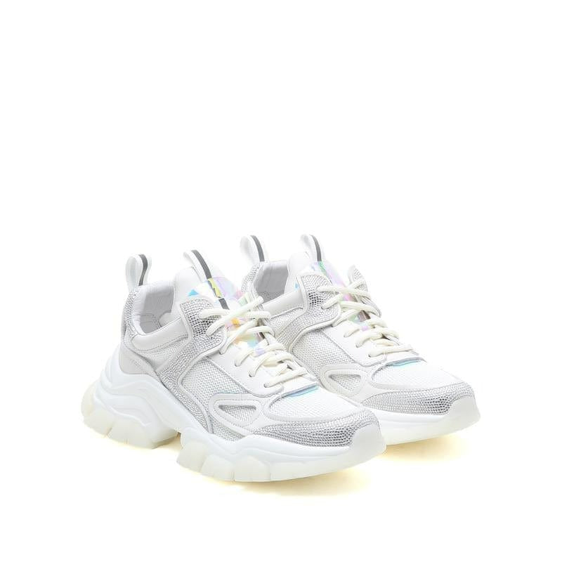 millie's Lace-up Front Wedge Sneakers millie's