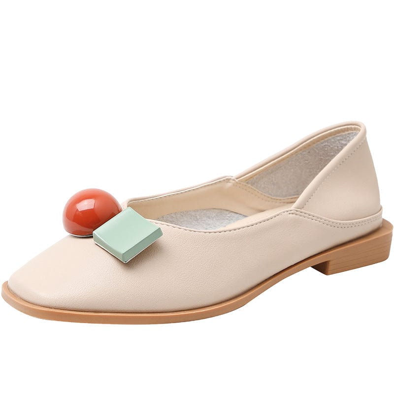 Buckle Decor Comfort Flats Newgew