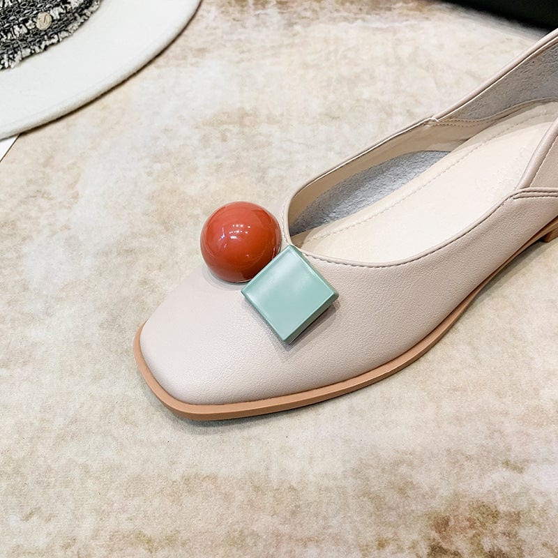 Buckle Decor Comfort Flats Newgew