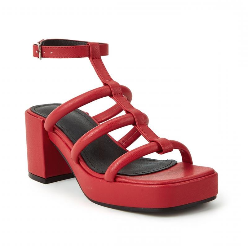 Newbella	Chunky Heeled Gladiator Sandals Newgew