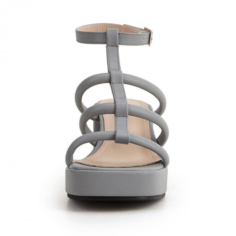 Newbella	Chunky Heeled Gladiator Sandals Newgew