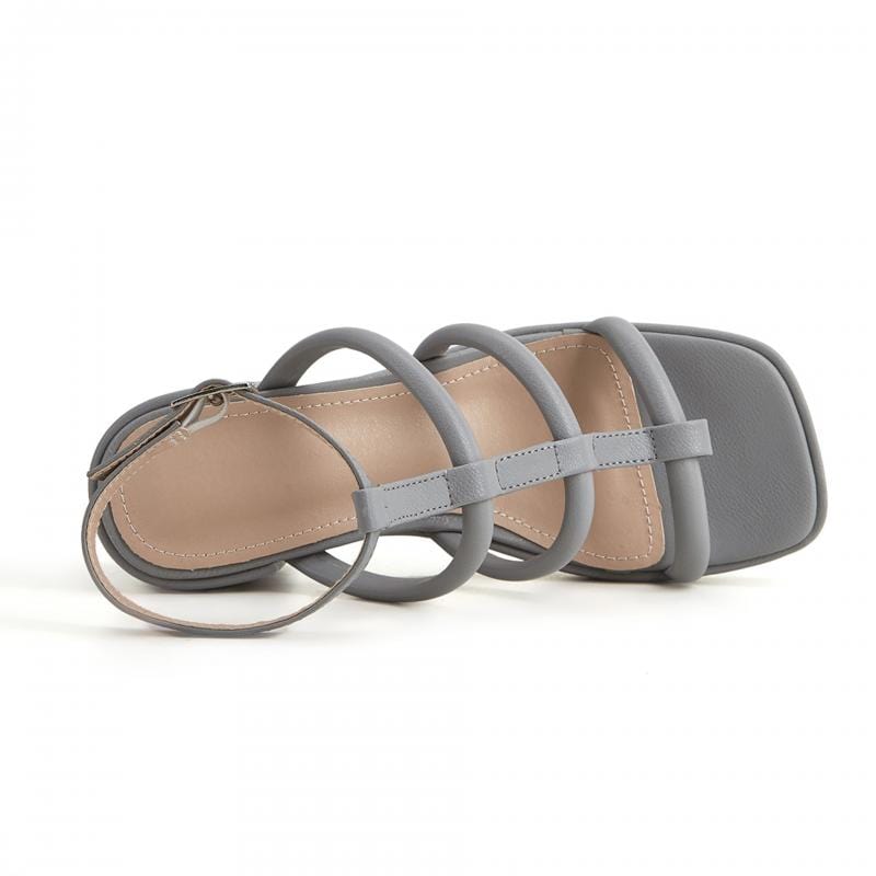 Newbella	Chunky Heeled Gladiator Sandals Newgew