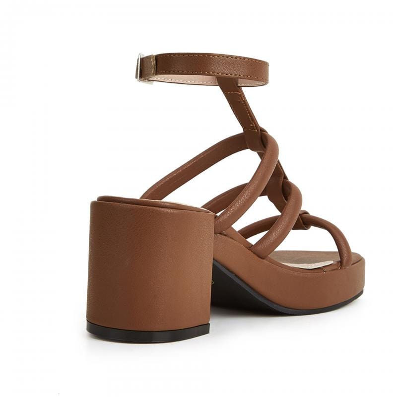 Newbella	Chunky Heeled Gladiator Sandals Newgew