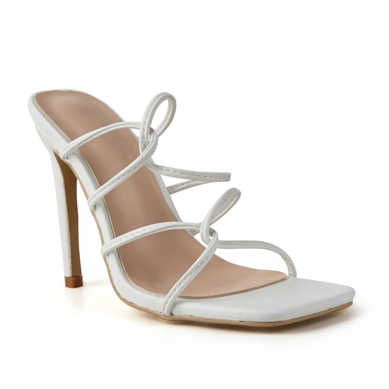 Minimalist Stiletto Heeled Mule Sandals Newgew
