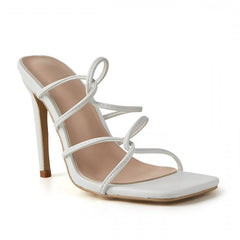 Minimalist Stiletto Heeled Mule Sandals Newgew