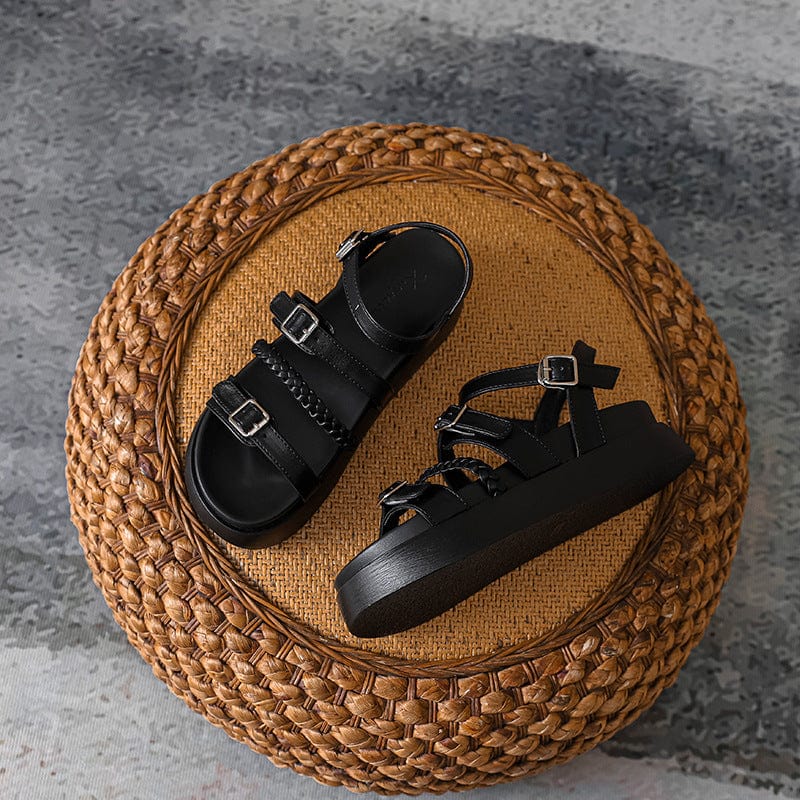 Strappy Platform  Sandals Newgew