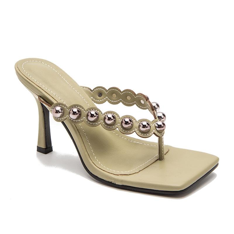 Thong Heel Sandals Newgew