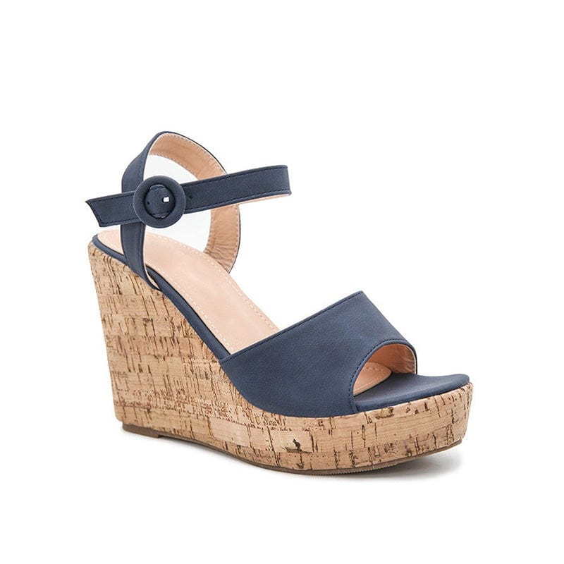 Ankle Strappy Wedge Sandals Newgew
