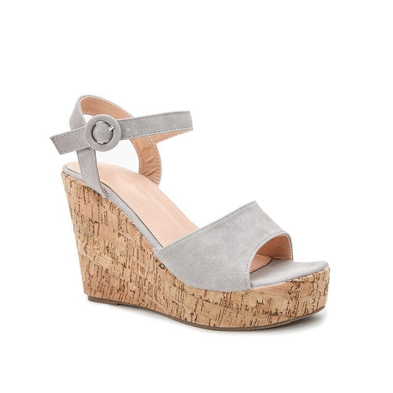 Ankle Strappy Wedge Sandals Newgew