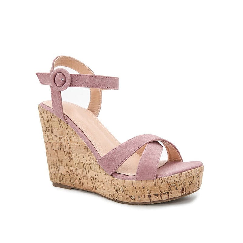 Ankle Strappy Wedge Sandals Newgew
