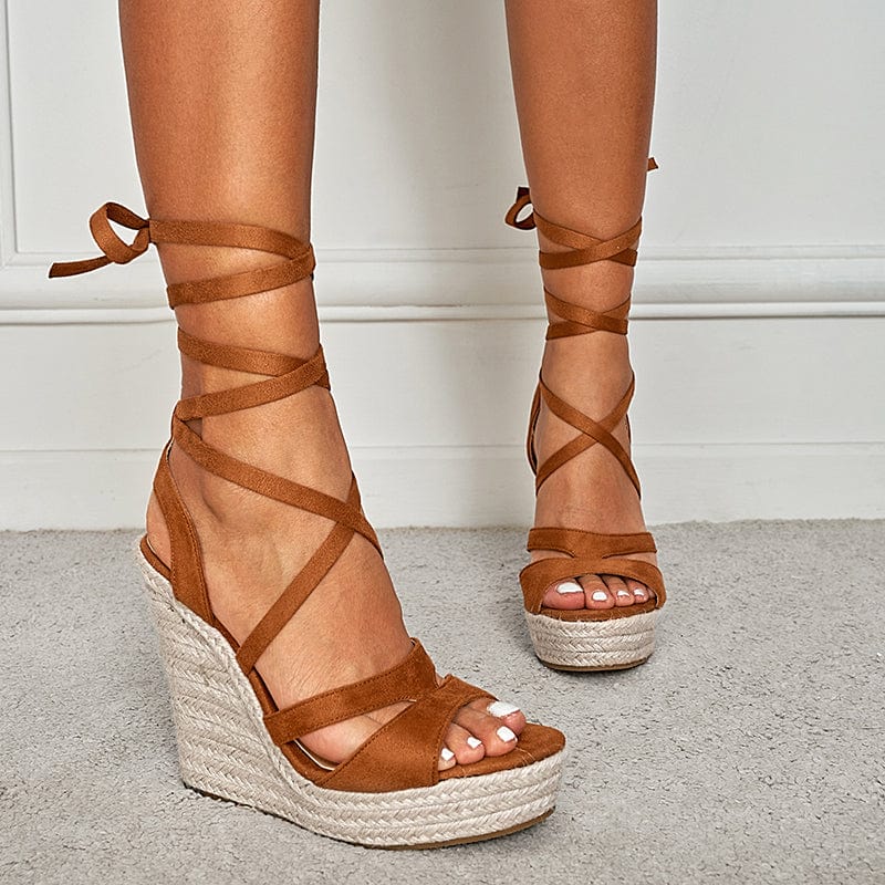 Vacation Heeled Sandals Newgew