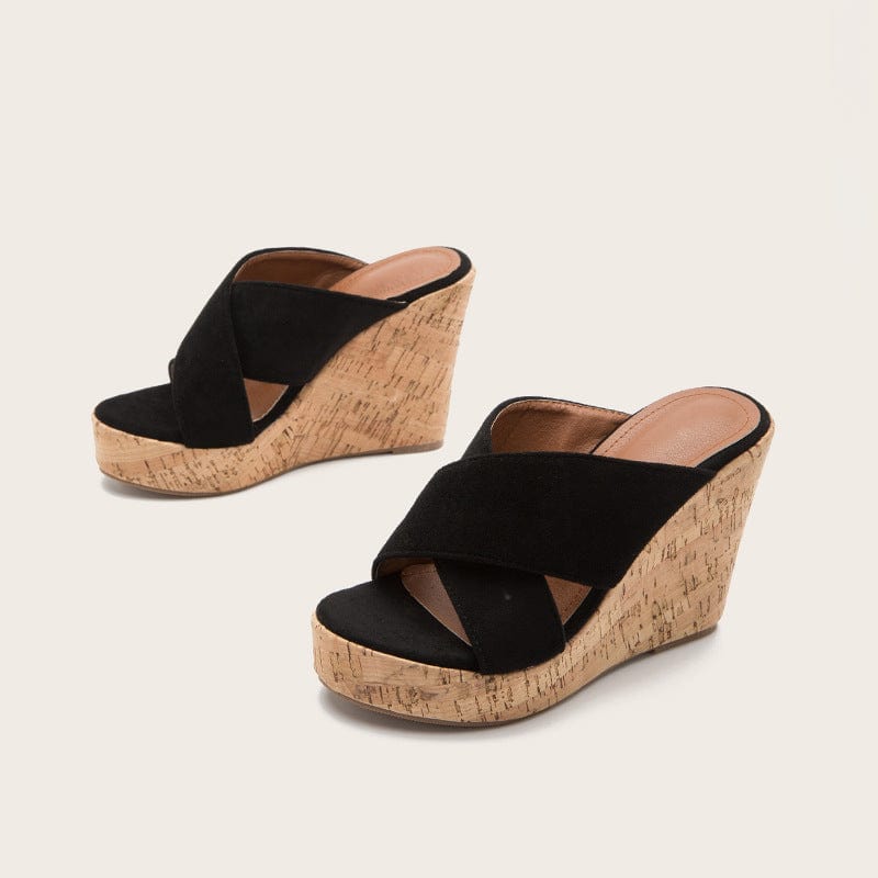 Wedge High Heeled Sandals Newgew