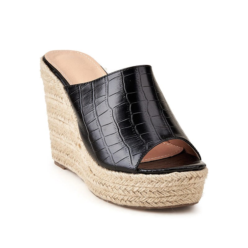 Wedge High Heeled Sandals Newgew