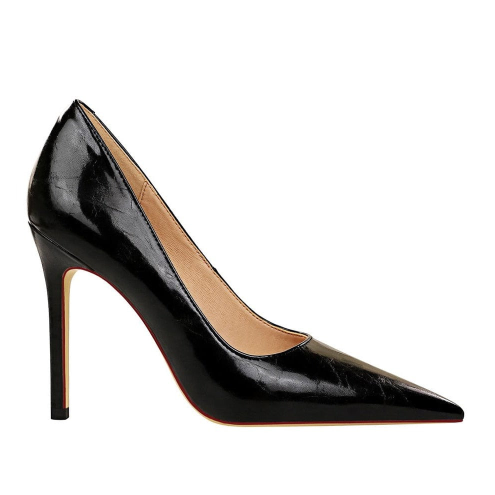 Point Toe Stiletto Heeled Pumps Newgew