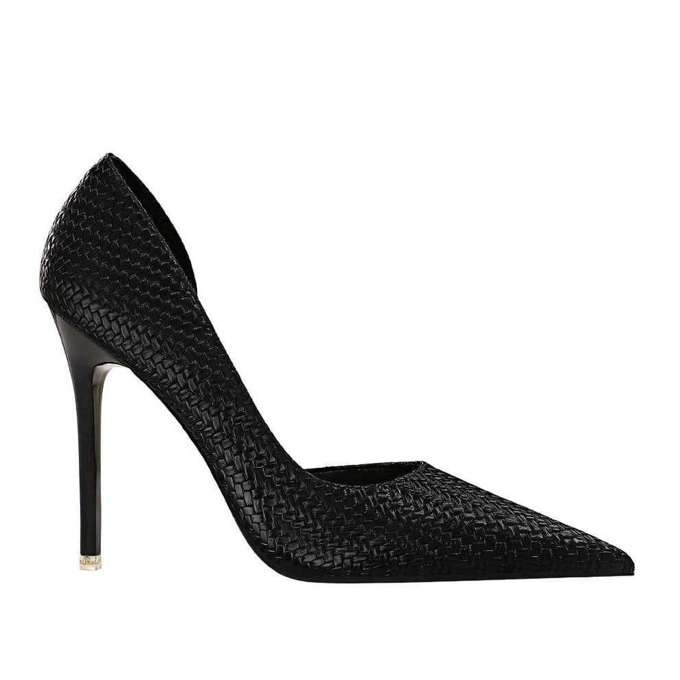 Point Toe Stiletto Heeled Pumps Newgew
