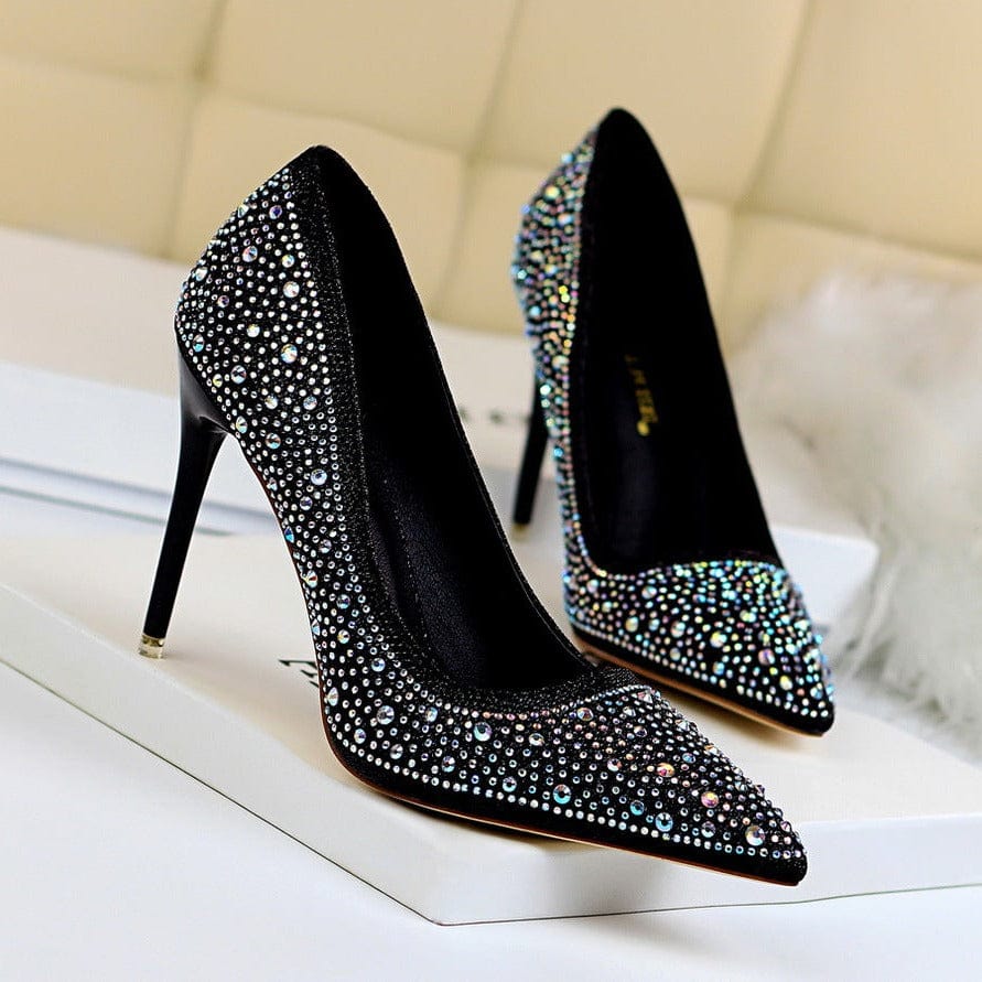 High Heeled Shallow Mouth Pumps Newgew