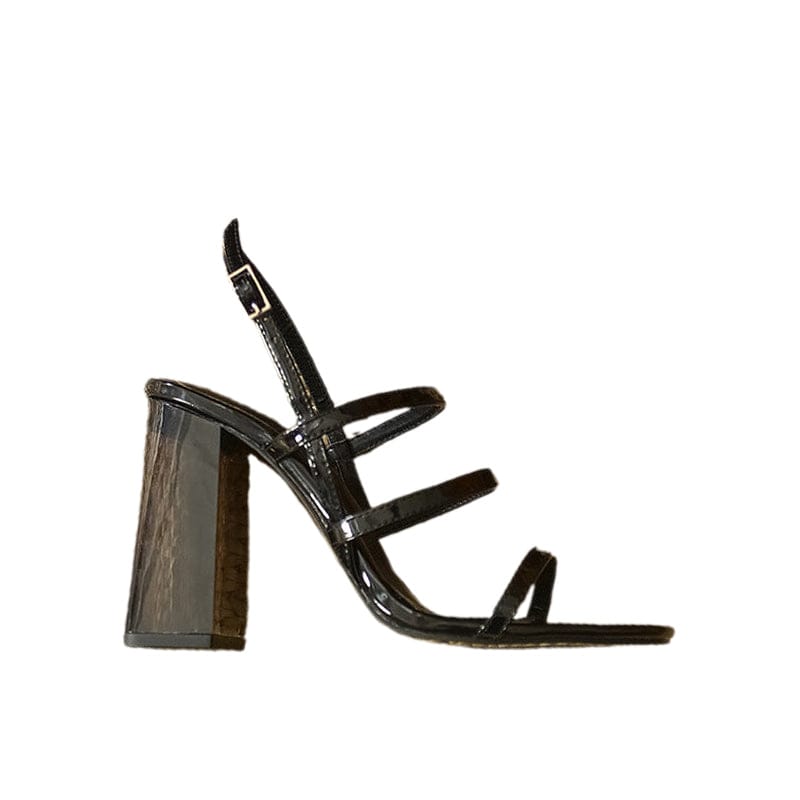 Block Heeled Sandals Newgew