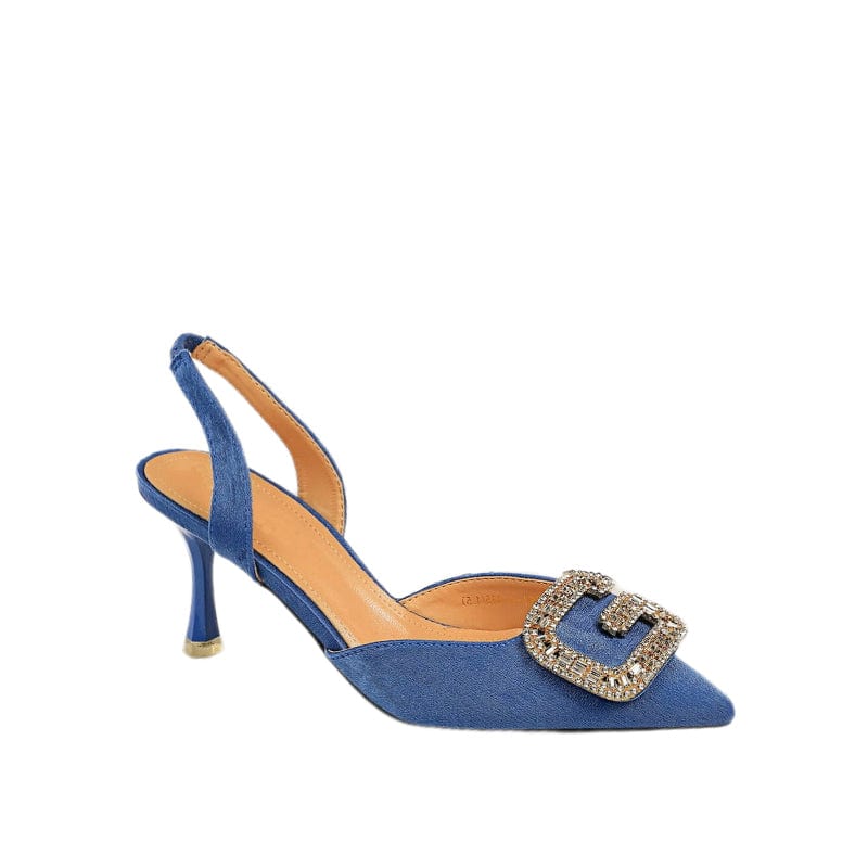 Jewelled Point Toe Pumps Newgew