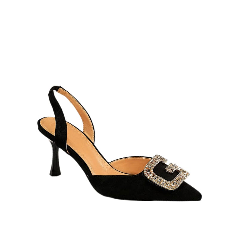 Jewelled Point Toe Pumps Newgew