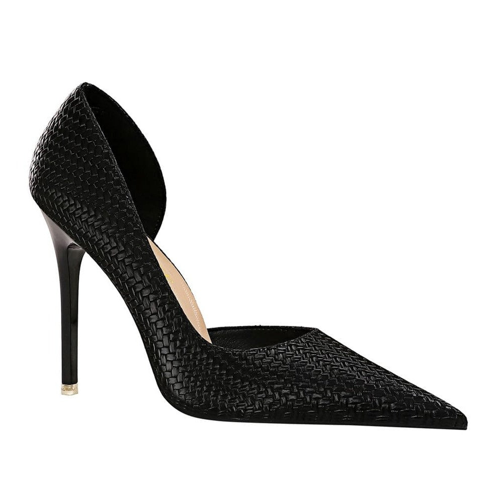 Point Toe Stiletto Heeled Pumps Newgew