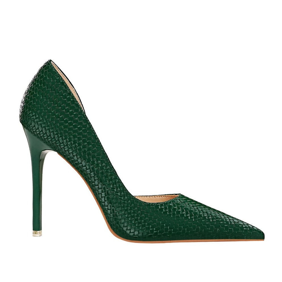 Point Toe Stiletto Heeled Pumps Newgew