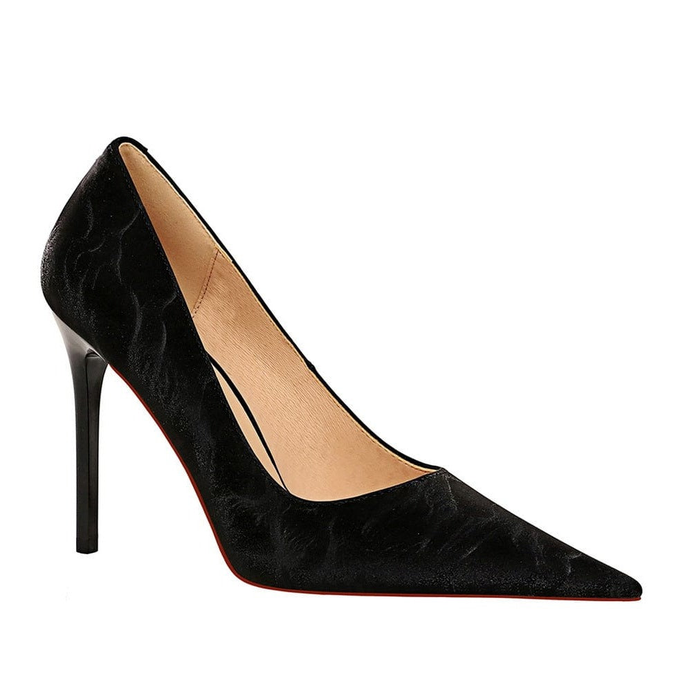 Point Toe Stiletto Heeled Pumps Newgew