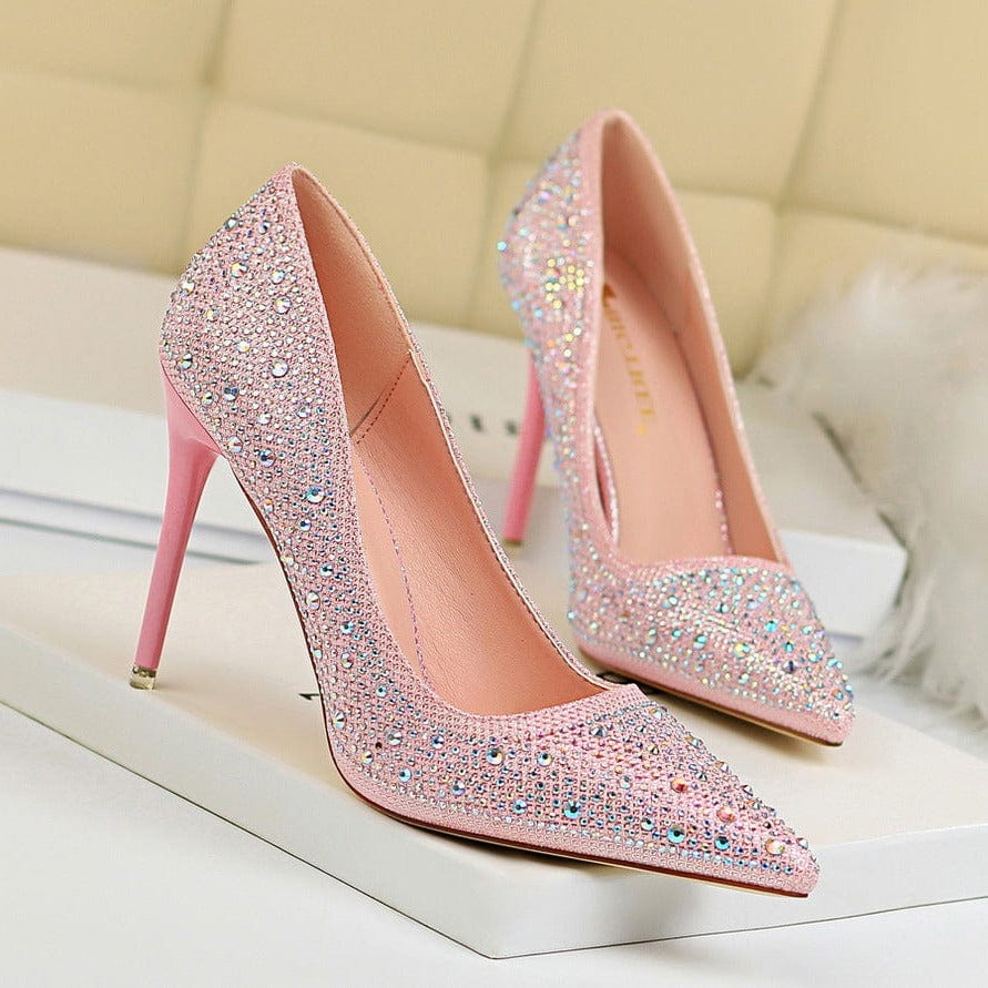 High Heeled Shallow Mouth Pumps Newgew