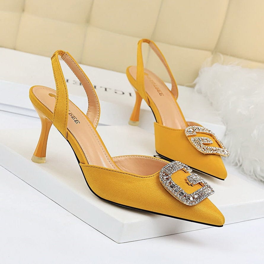 Jewelled Point Toe Pumps Newgew