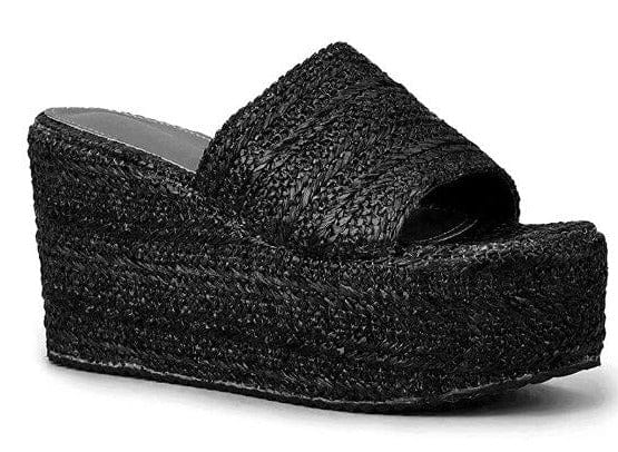 Woven Wedge Sandals Newgew