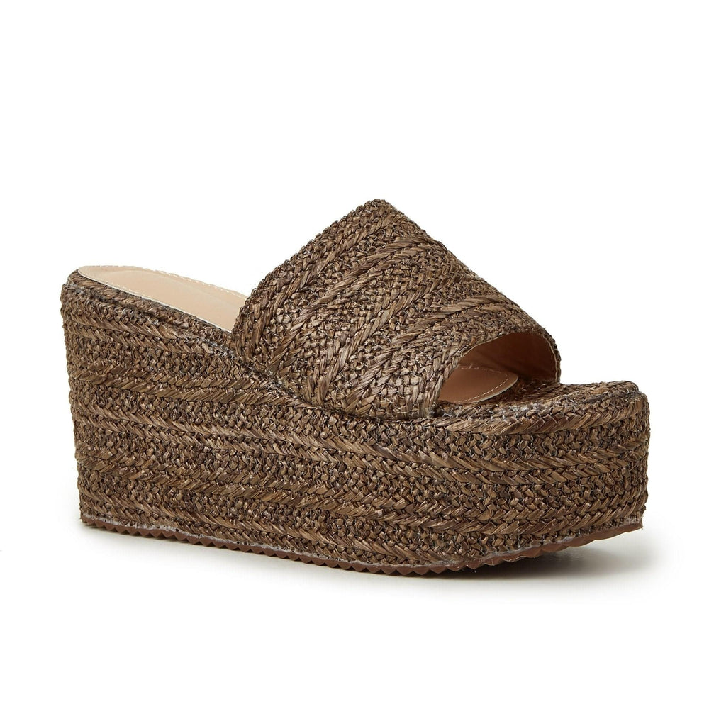 Woven Wedge Sandals Newgew