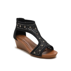Hollow Wedge Sandals Newgew