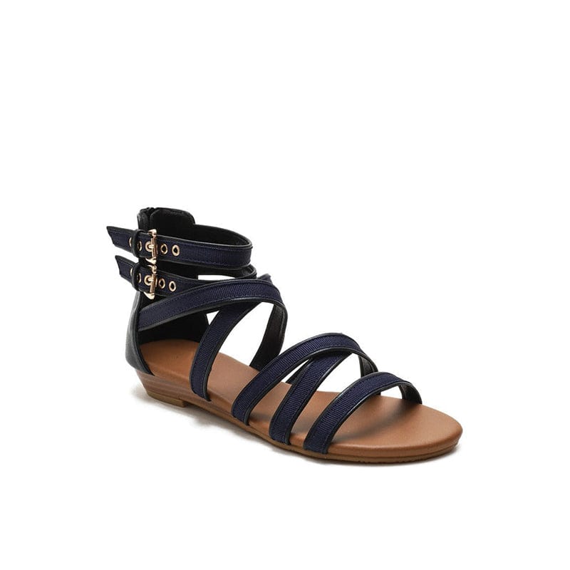 Strappy Wedge Sandals Newgew
