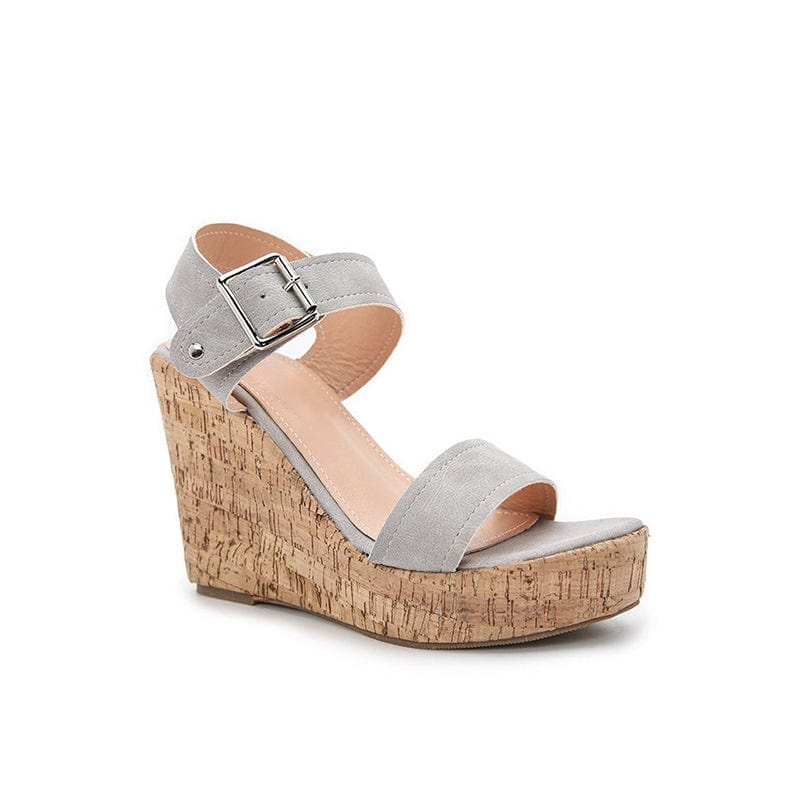 Buckle Platform Sandals Newgew