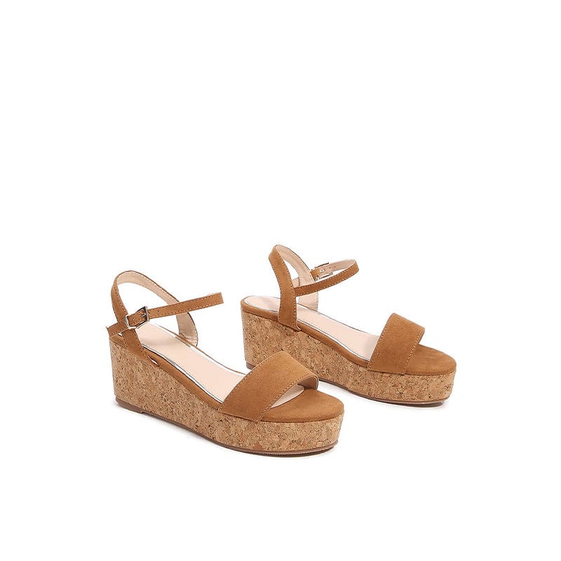 Open-toe Wedge heel Sandals Newgew