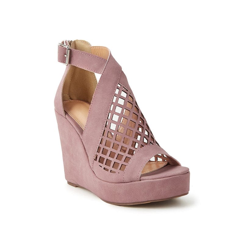 Peep Toe Wedge Heel Sandals Newgew