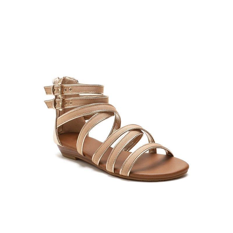 Strappy Wedge Sandals Newgew