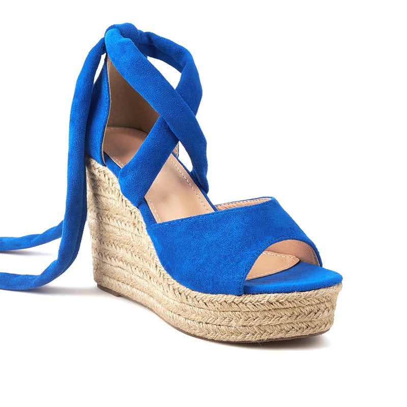 Wedge Heel lace-up Sandals Newgew