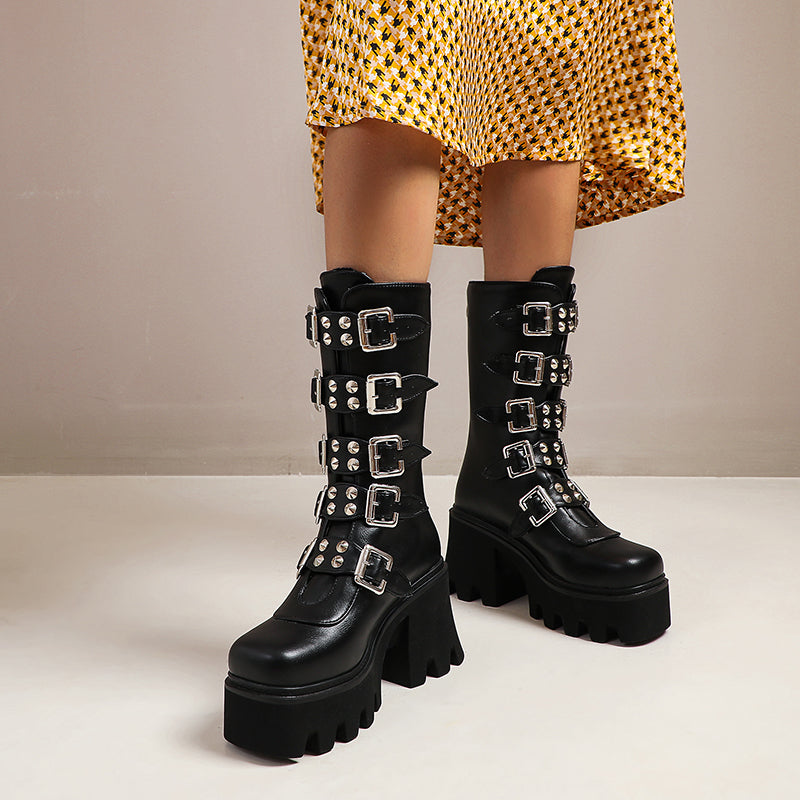 Thor Platform Punk Boots Newgew