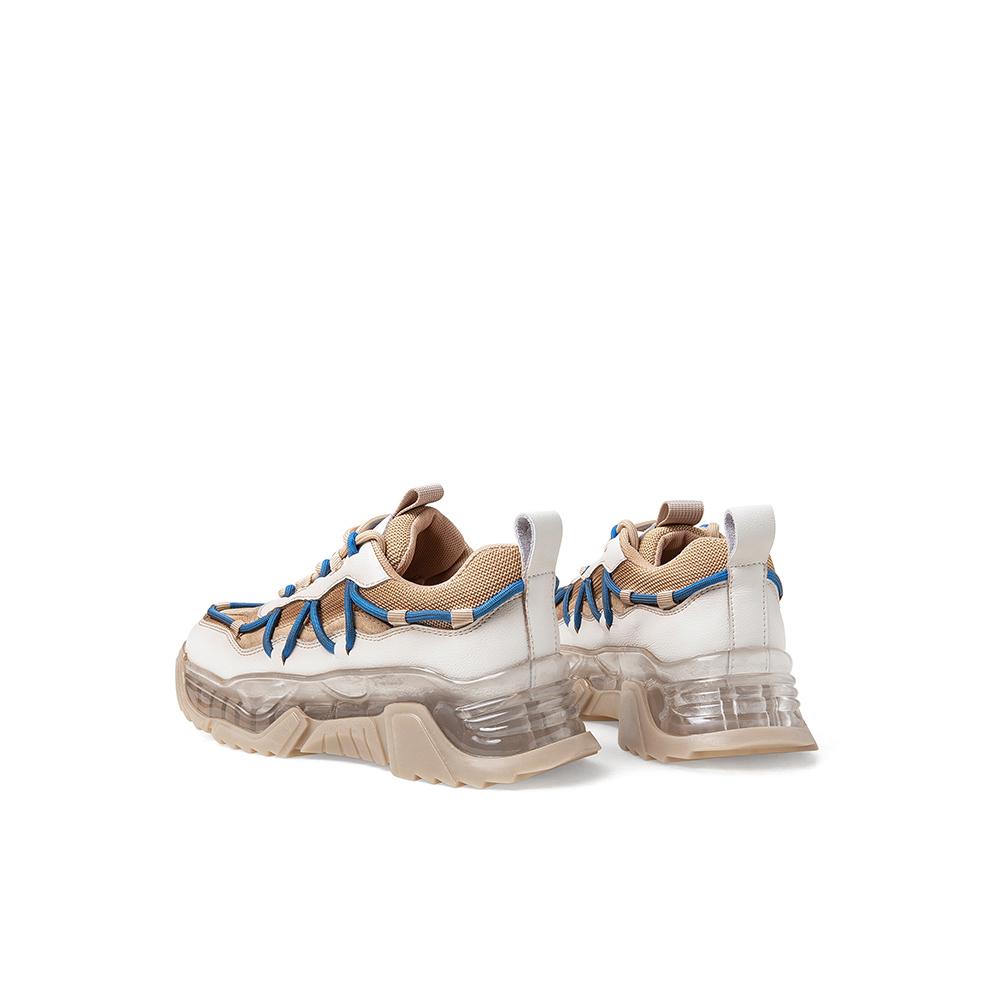 Color Block Platform Sneakers Newgew