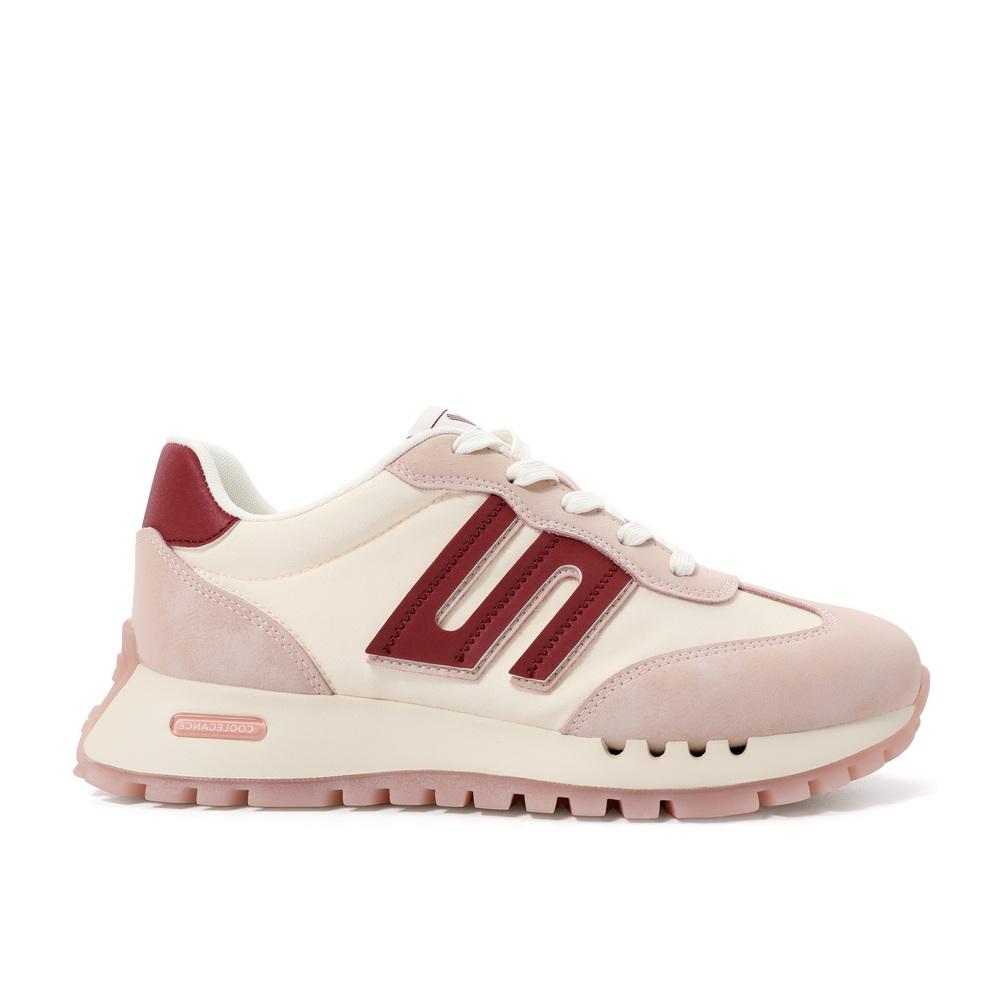 Front Lace-up Retro Color Block Sneakers Newgew