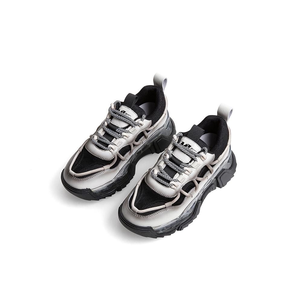 Color Block Platform Sneakers Newgew