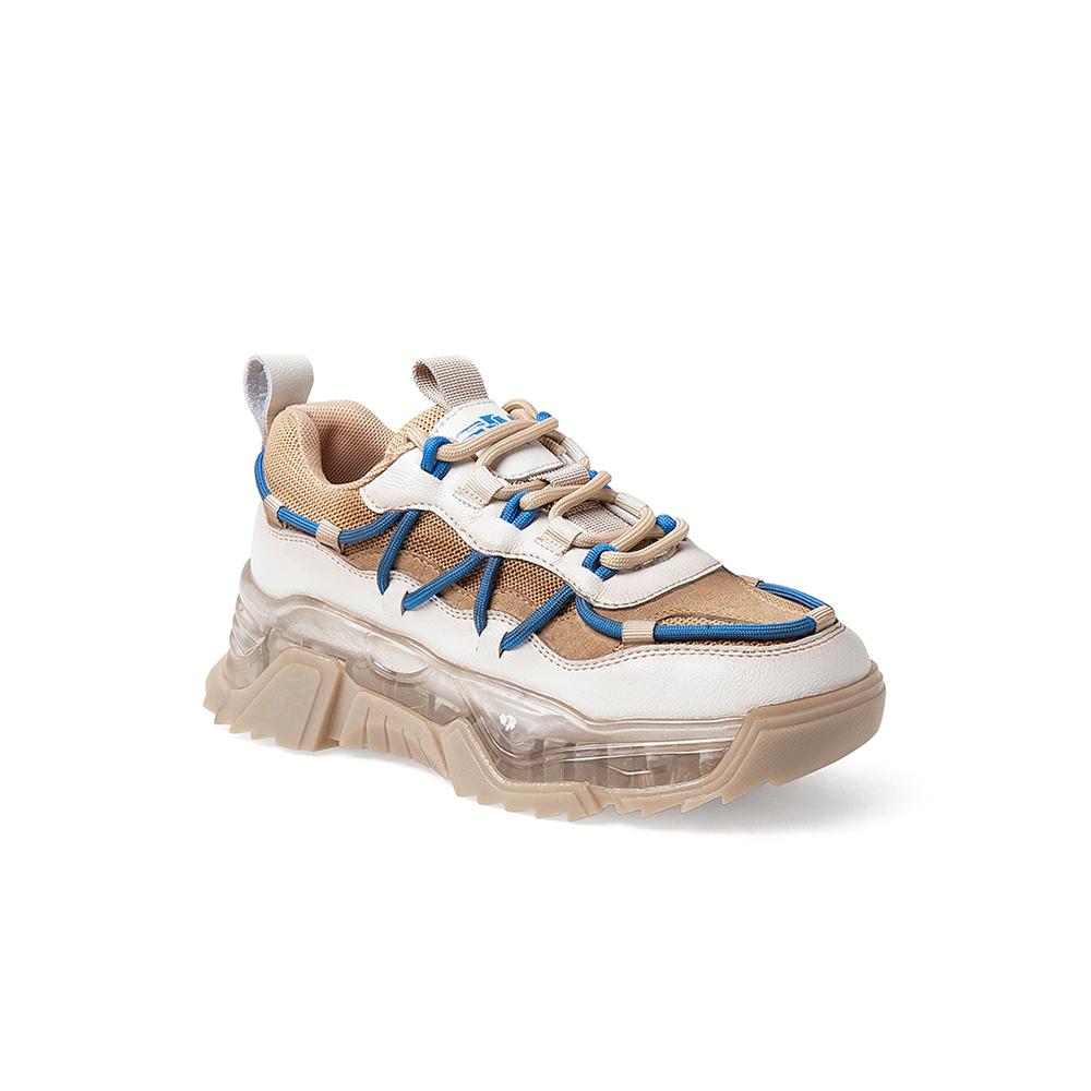 Color Block Platform Sneakers Newgew