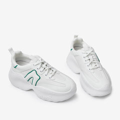 Front Lace-up Platform Sneakers Newgew