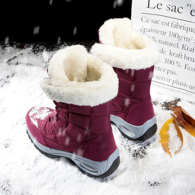 Winter Mid-Calf Snow Boots Newgew