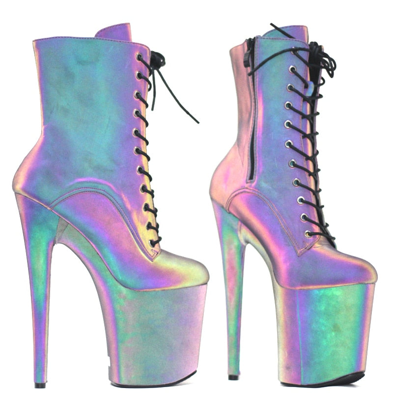 8 inch Luminous dancing boots Newgew