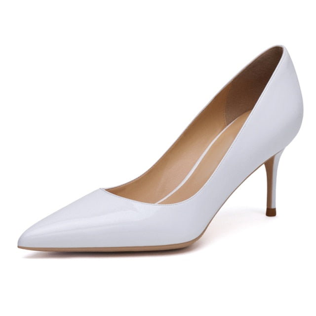 Patent Leather High Heel Shoes Newgew