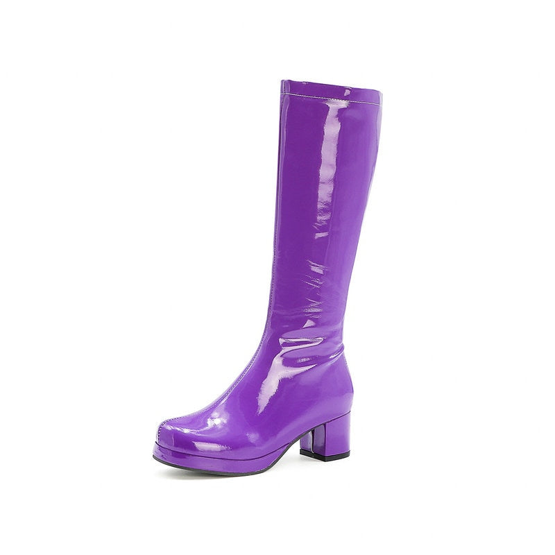 Leather Waterproof Knee High Boots 5-10.5 Newgew